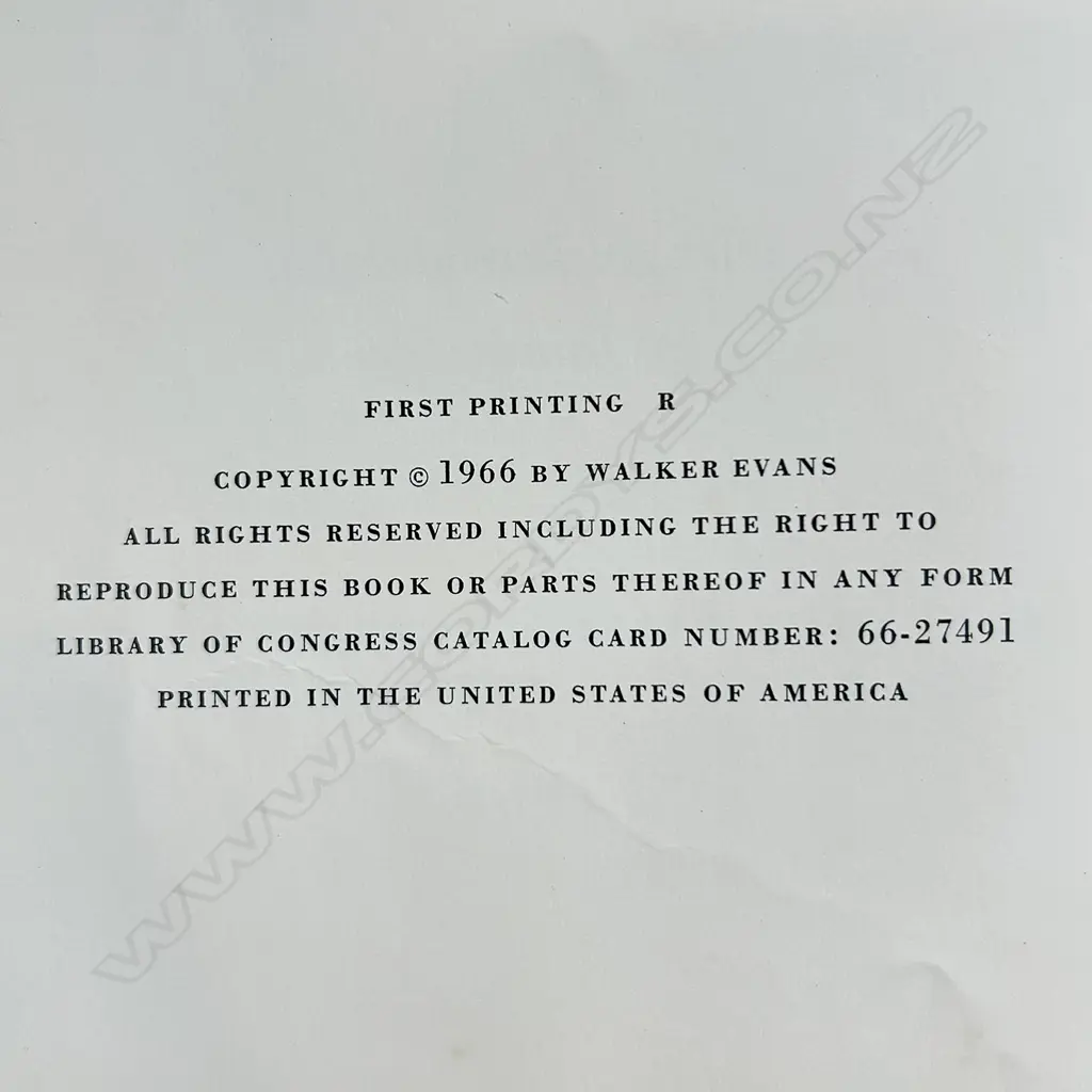 WALKER EVANS: MANY ARE CALLED Image 1++